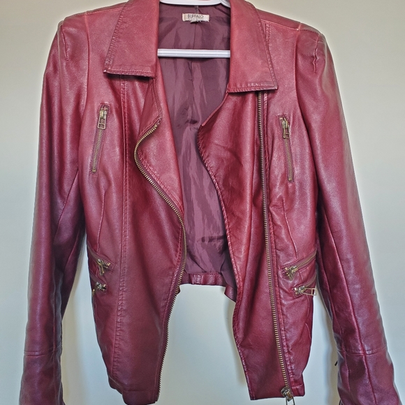 Buffalo by david bitton womens faux leather coat - Picture 1 of 7